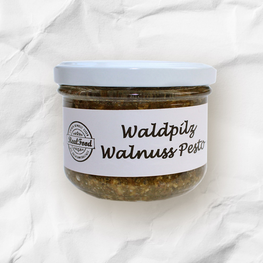 Waldpilz-Walnuss Pesto - my-realfood.de