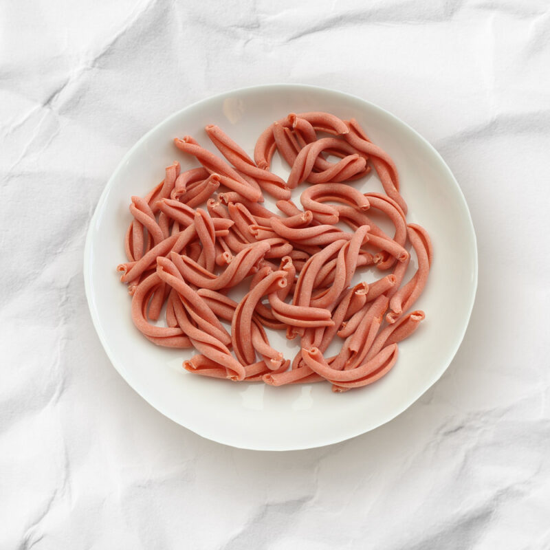 Rote Linsen Pasta, vegan – Bild 2